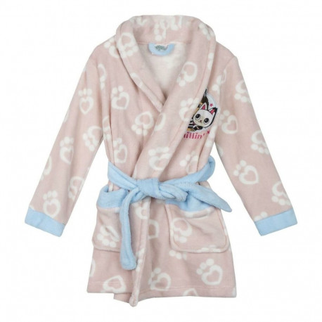 Children's Dressing Gown Gabby's Dollhouse Pink - 2 Years