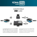 Angle grinder Koma Tools 20 V