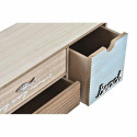 Шкатулка DKD Home Decor 34 x 13 x 16 cm Деревянный Коричневый бирюзовый