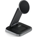 Satechi Satechi 3-in-1 Foldable Charging Stand - foldable Qi2 charging stand for three devices (US, 