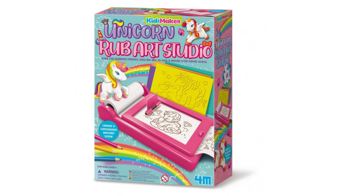 4M KidzMaker DIY komplekt ükssarviku rub art stuudio