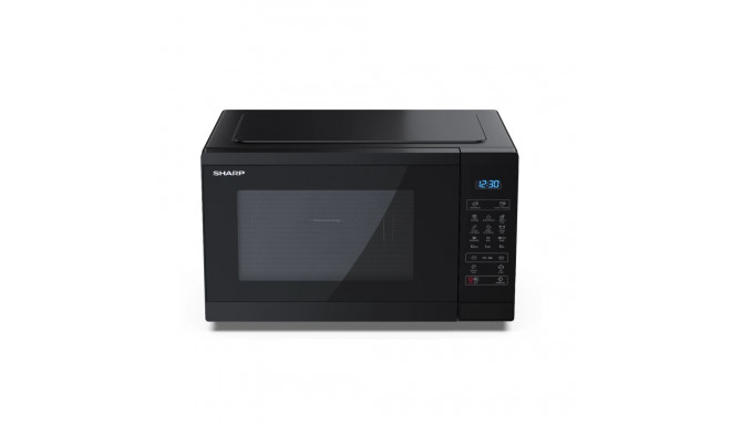 Sharp mikrolaineahi grilliga YC-MG252AE-B, vabalt seisev, 25 L, 900 W, grill, must