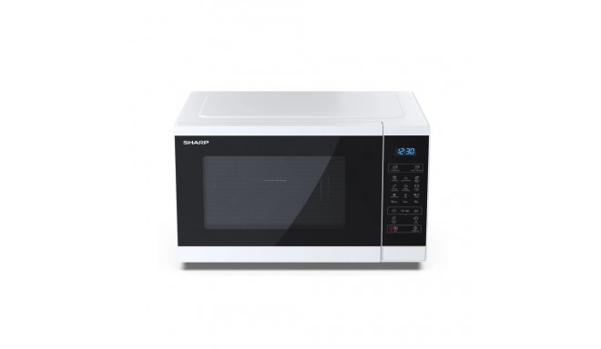 Sharp | Microwave Oven with Grill | YC-MG252AE-W | Free standing | 25 L | 900 W | Grill | White