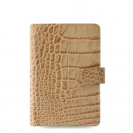 Filofax - Classic Croc personal Fawn (beež)