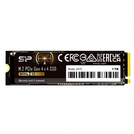 SSD-ketas US75 1TB M.2 PCIe Gen4x4 NVMe 1.4 7000/6000 MB/s