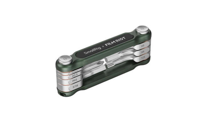 SmallRig x FILM RIOT 7 in 1 Detent Folding Multi Tool Kit (Green) 4812