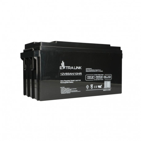 Extralink aku AGM 12V 65Ah hooldusvaba