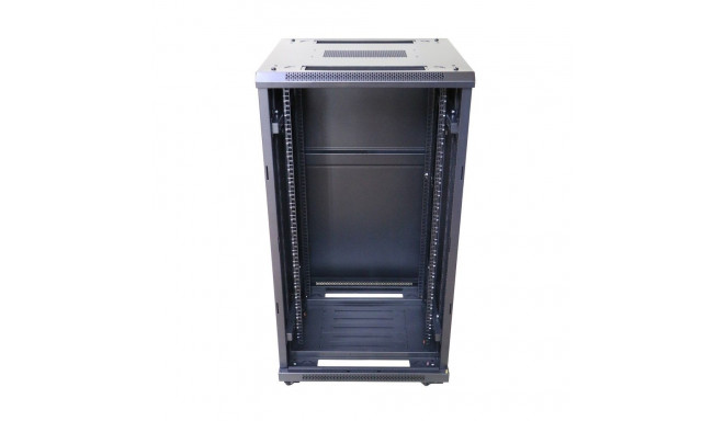 Extralink 27U 600x600 Must | Rack-kapp | Põrandal seisev