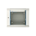 Extralink 12U 600x600 AZH Grey | Rack cabinet | wall-mounted, two-section