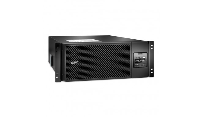 APC Smart-UPS On-Line SRT6KRMXLI - 6kW/VA, 6x C13 + 4x C19 + 1-faasiline püsiühendusega väljund, püs