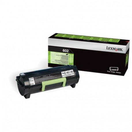 Lexmark 602 must originaal toonerikassett, 1 tk
