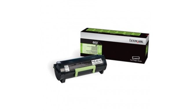 Lexmark 602 must originaal toonerikassett, 1 tk