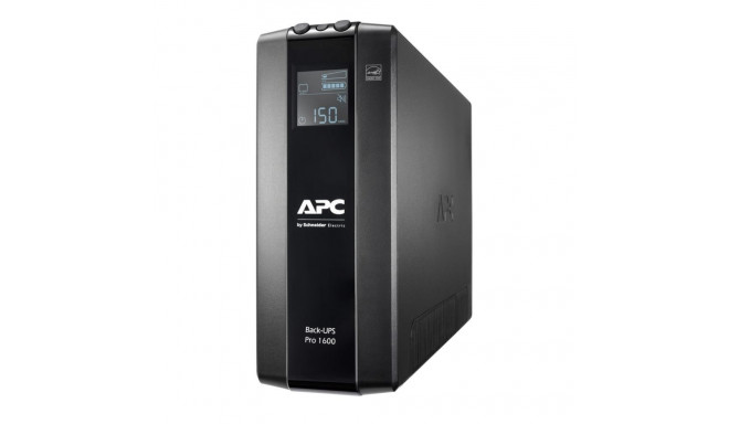 APC Back-UPS Pro, 1600VA/960W, Tower, 230V, 8x IEC C13 outlets, AVR, LCD, User Replaceable Battery