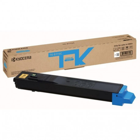 Kyocera TK-8115C tsüaan tooner, 6000 lehte