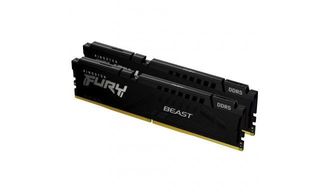 Kingston Technology FURY Beast 32GB 6000MT/s DDR5 CL36 DIMM (Kit of 2) Black EXPO