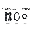 iiyama ProLite computer monitor 68.6 cm (27") 1920 x 1080 pixels Full HD LED Black