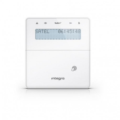 Satel klaviatuur INT-KWRL2-W juhtmevaba (valge)
