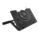 GENESIS Oxid 550 laptop cooling pad 43.9 cm (17.3") 2800 RPM Black