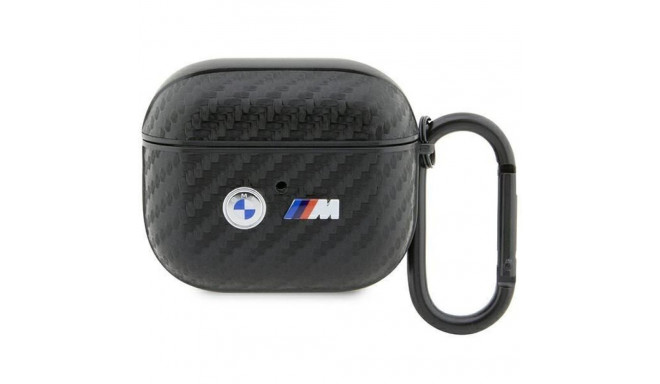 BMW BMW BMA3WMPUCA2 AirPods 3 gen cover black/black Carbon Double Metal Logo