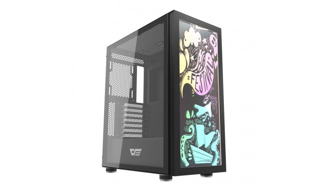 Darkflash computer case DK210 Graffiti, black