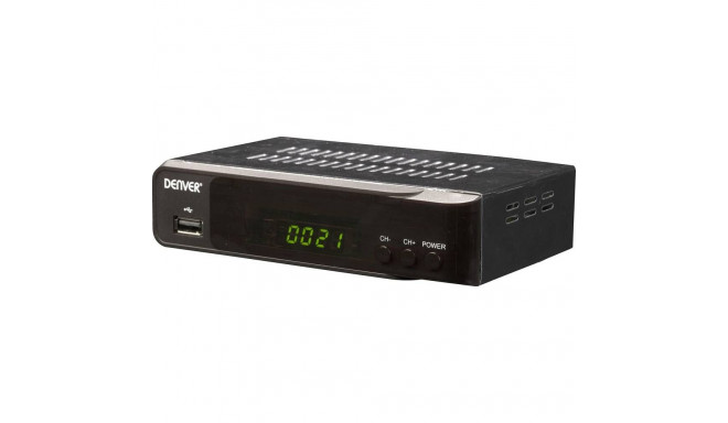 Denver DVBS-206HD HD SAT receiver USB (front) No. of tuners: 1