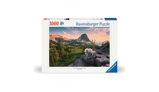 Ravensburger pusle 3000 tk Alpi kaljukits pojaga
