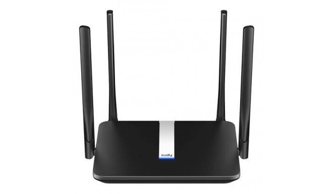 Cudy LT500 wireless router Fast Ethernet Dual-band (2.4 GHz / 5 GHz) 4G Black