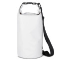 PVC waterproof backpack bag 10l - white