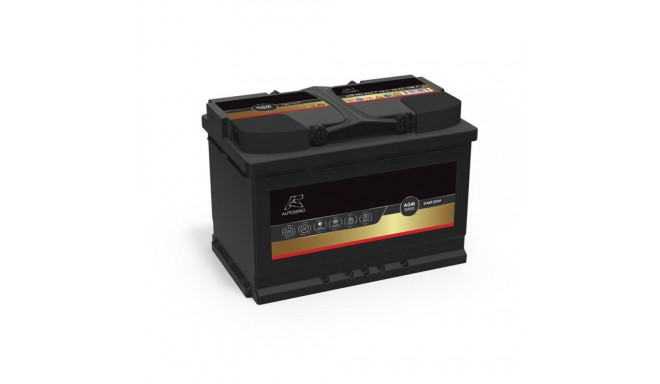 BATTERY AUTOSERIO AGM 70 AH. 760 A