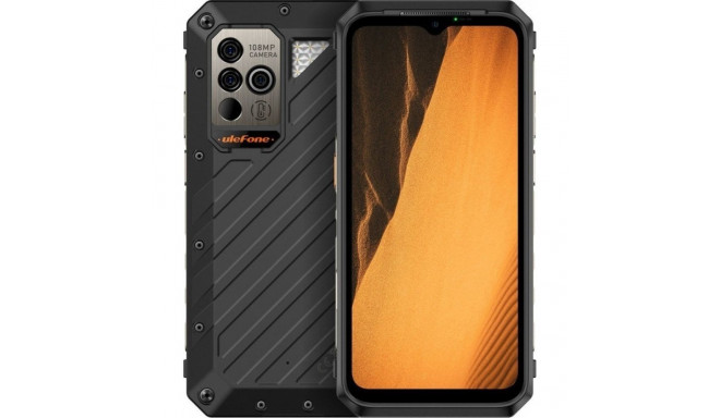 Ulefone Power Armor 19 telefon, 256/12 GB, must
