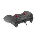 GENESIS P65 Black USB Gamepad Analogue / Digital PC, Playstation 3