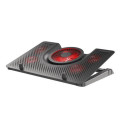 GENESIS Oxid 550 laptop cooling pad 43.9 cm (17.3&quot;) 2800 RPM Black