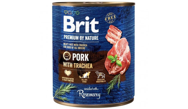 BRIT PREMIUM PORK WITH TRACHEA 800G