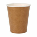 Set of glasses Algon Disposable kraft paper 12 Pieces 250 ml (20 Units)