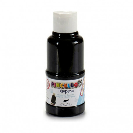 Tempera Pincello Must 120 ml (12 Ühikut)