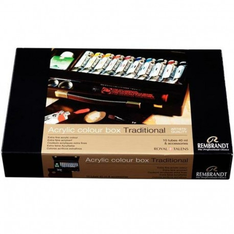 Maalimiskomplekt Talens Rembrandt Akrüülvärv 15 Tükid, osad Mitmevärviline 40 ml