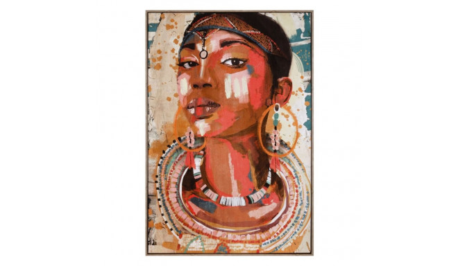 Canvas 83 x 123 cm African Woman