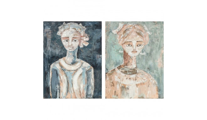 Kangas DKD Home Decor Mänd Kangas 90 x 4 x 120 cm 90 x 3,7 x 120 cm