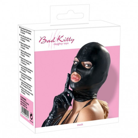 Mask silma- ja suuavadega, must