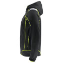 Jobman Vision Lite dressipluus must/kollane S