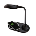 PLATINET DESK LAMP WIRELESS CHARGER 5W BLACK [45248]