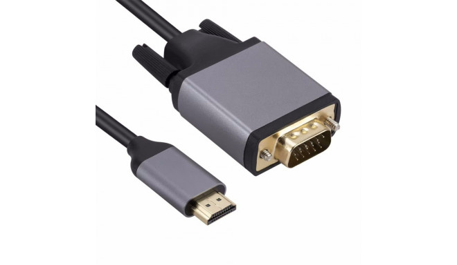 RoGer HD2VGCAB HDMI uz VGA Kabelis 1,8m / 1080p60Hz