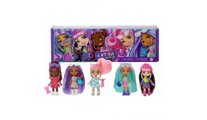 Barbie Extra Mini Minis nukud 5 tk komplektis