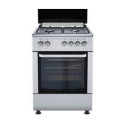 Gas stove with electric oven Schlosser FS5406SAZM