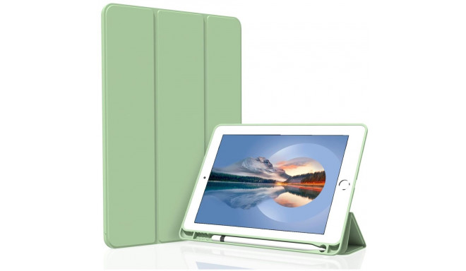 Connect Tri-Fold Stylus holder Stand Case Samsung Galaxy Tab A9 8.7'' X110 Wi-Fi / X115 LTE Green