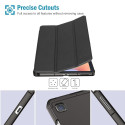 Connect Tri-Fold Stylus holder Stand Case Samsung Galaxy Tab S9 FE X510 Wi-Fi / X516B 5G Black