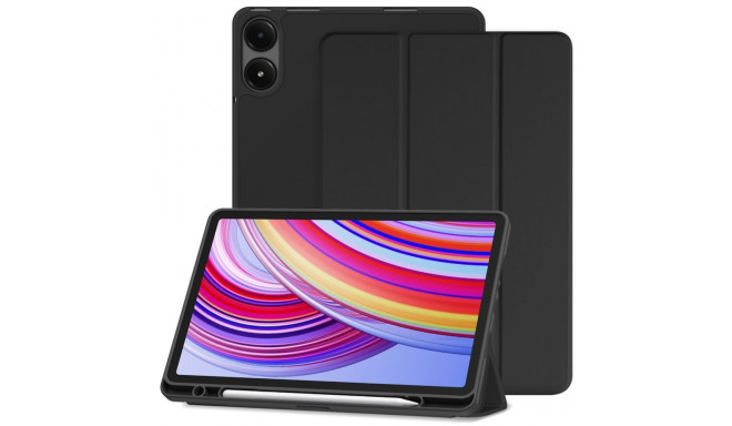 Evelatus Tri-Fold Stylus turētājs Statīvs Vāks Samsung Galaxy Tab A9 8.7'' X110 Wi-Fi / X115 LTE Mel