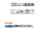 5 JIG SAW BLADES HSS 76x2x12TPI (METAL/STRAIGHT/FINE)