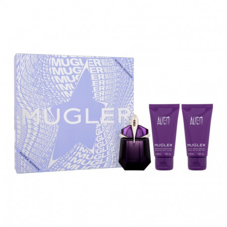 Mugler Alien Eau de Parfum (30ml) (Edp 30 ml + Shower Milk 50 ml + Body Lotion 50 ml)