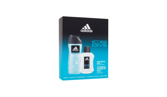 Adidas Ice Dive Eau de Toilette (100ml) (Edt 100ml + 250ml shower gel)